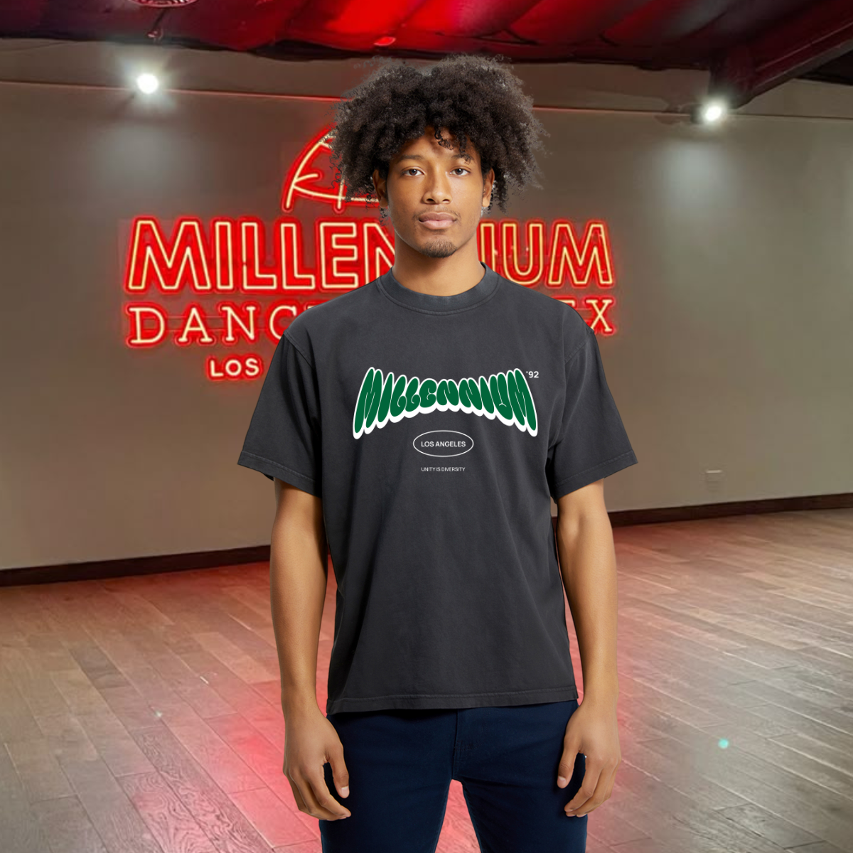 Millennium Bubble Logo (LL) Tee