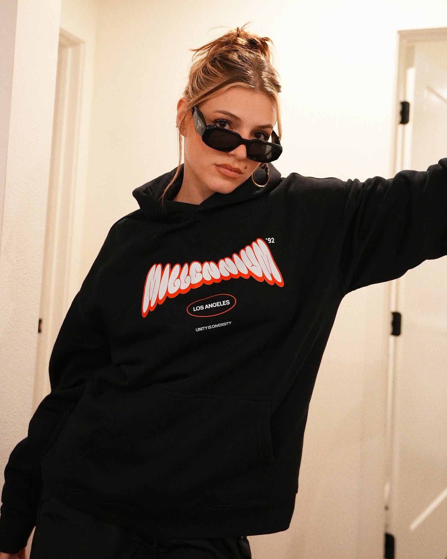 Millennium Relaxed Fit Hoodie