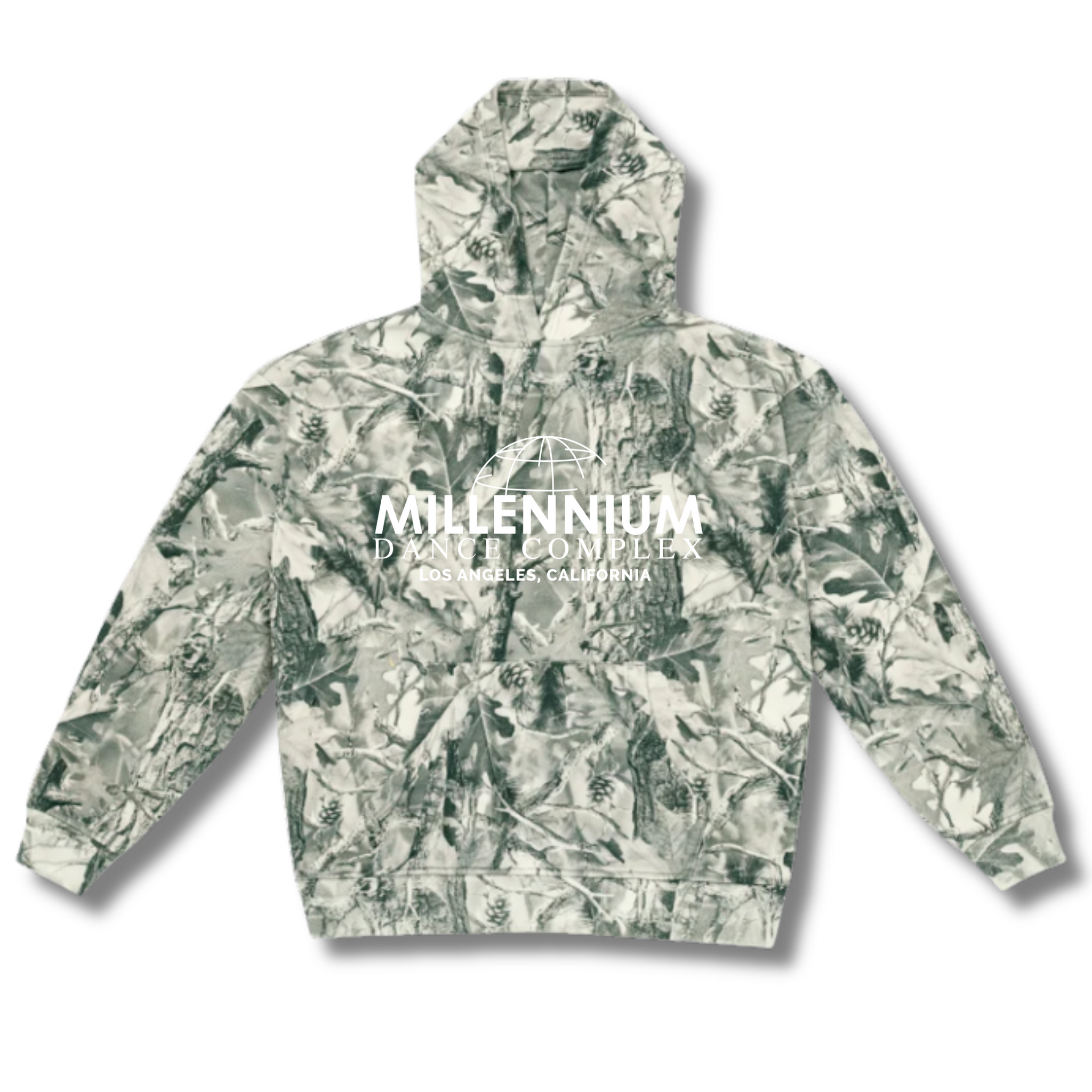 OG Logo Hoodie – Grey Wood Camo