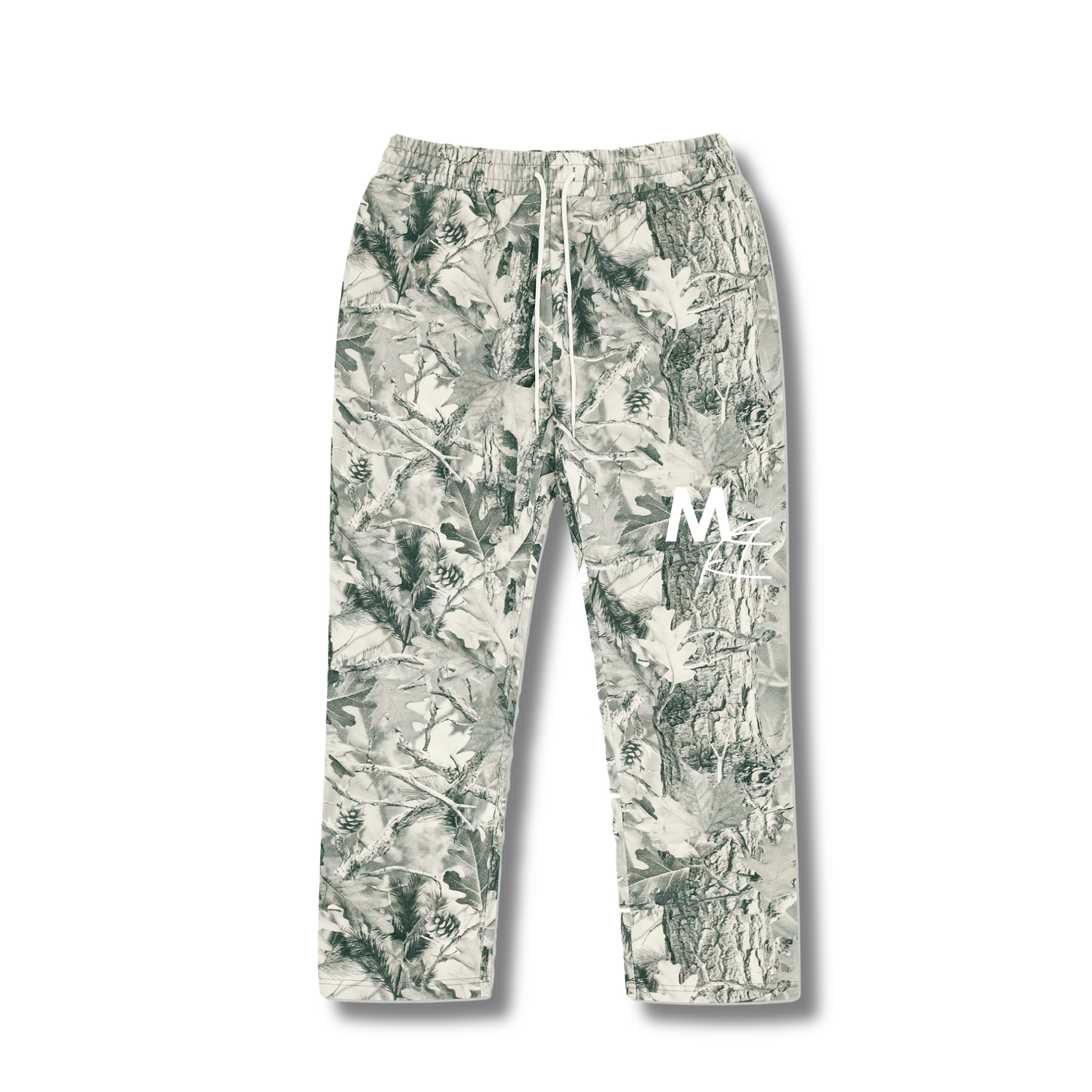 M Logo Sweatpants – Grey Camo