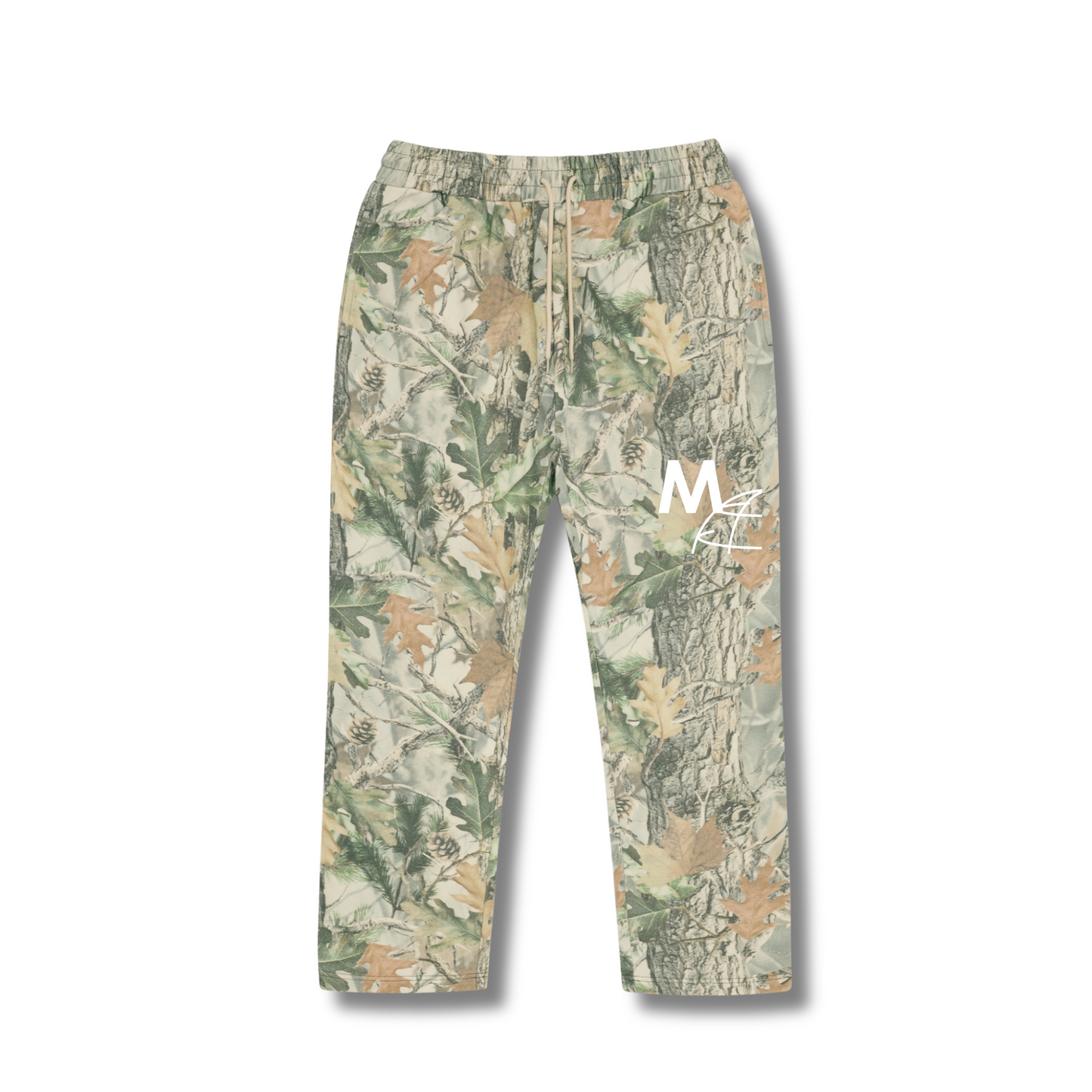 M Logo Sweatpants – Tree Camo