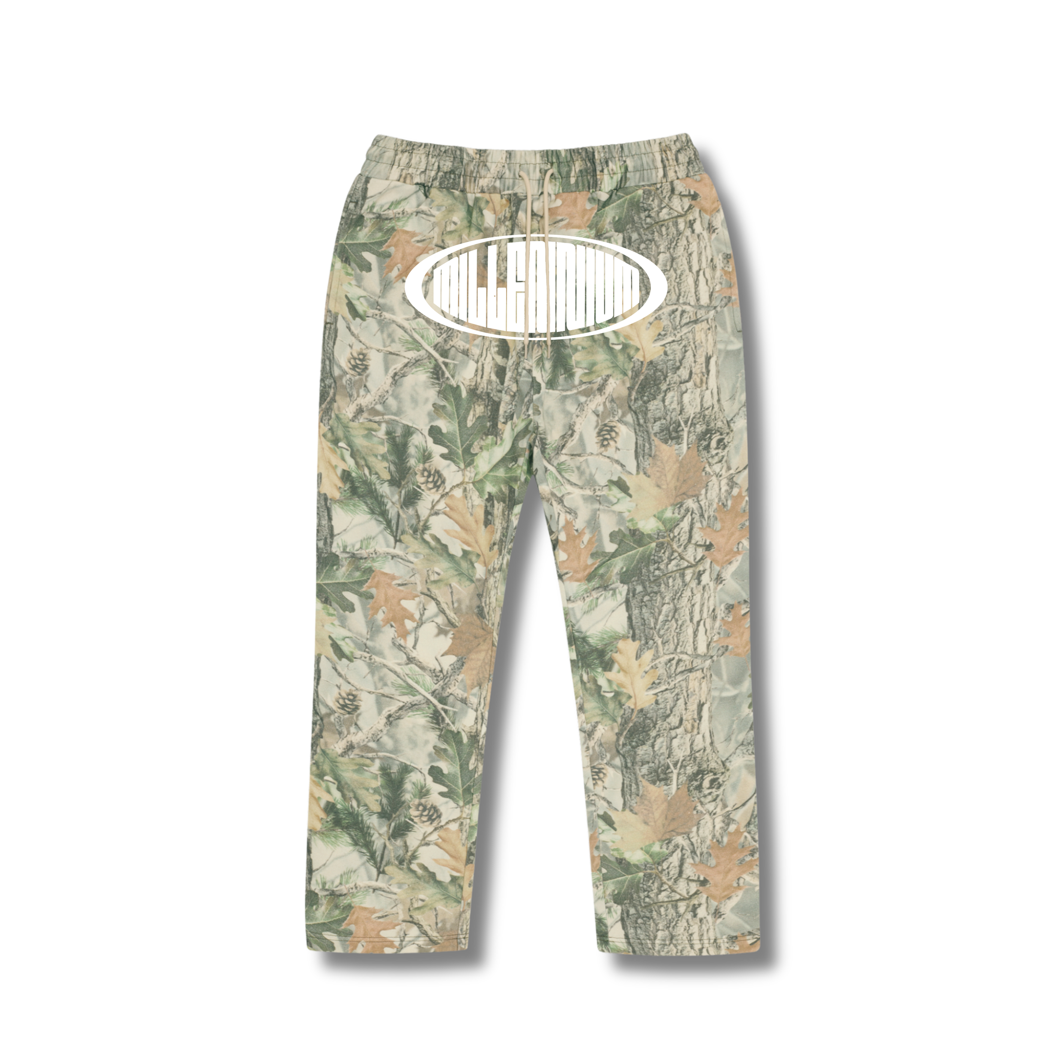 Oval Logo Sweatpants – Tree Camo